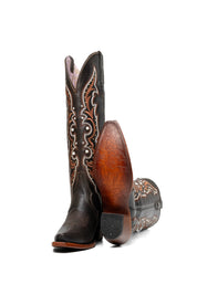 Yuli Tall Snip Toe Cowgirl Boot