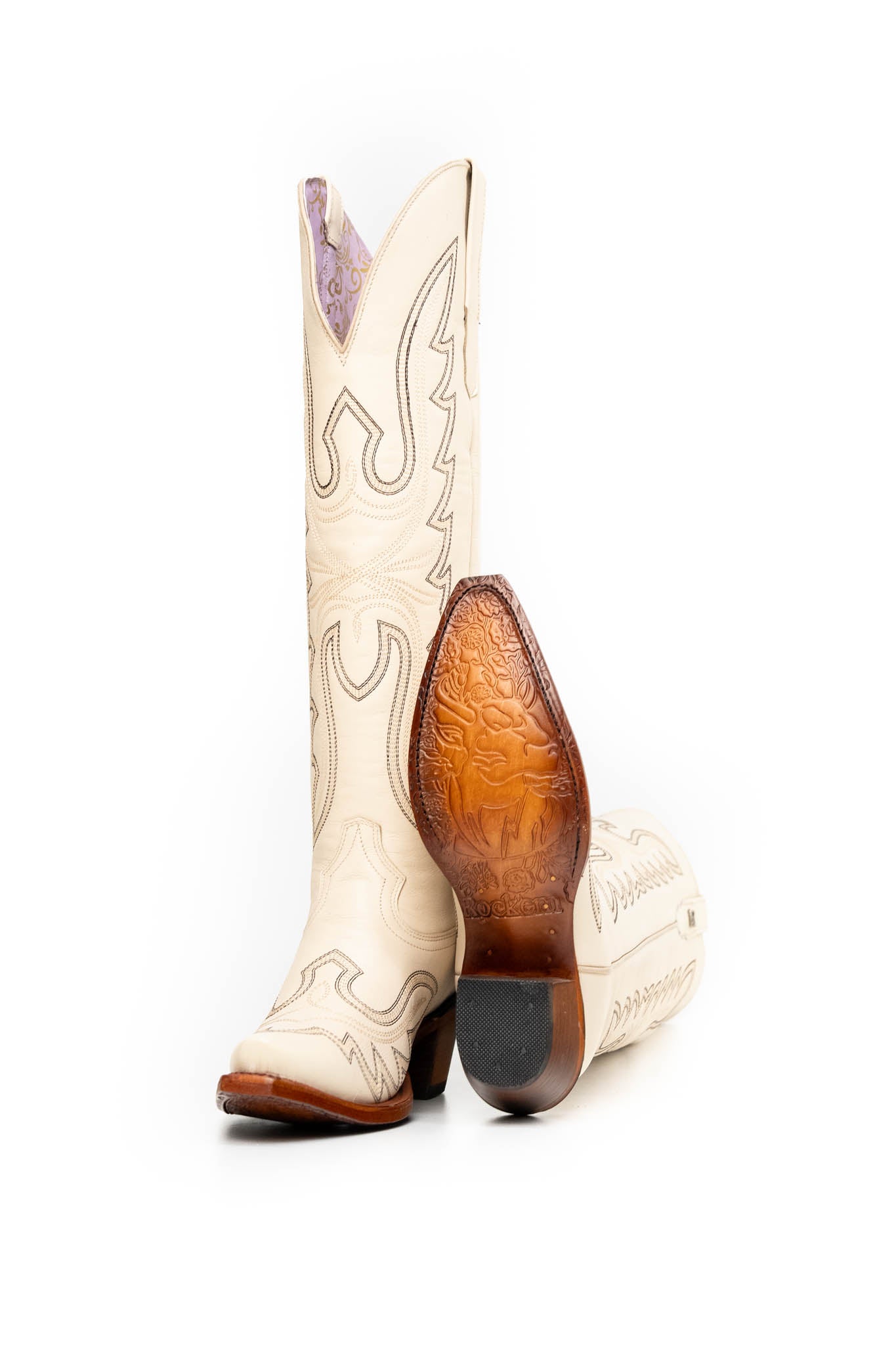 Allison Tall Snip Toe Cowgirl Boot
