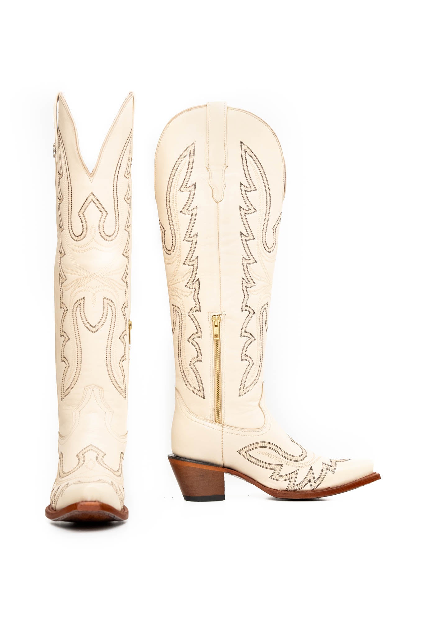 Allison Tall Snip Toe Cowgirl Boot