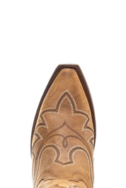 Madeline Midi Snip Toe Cowgirl Boot