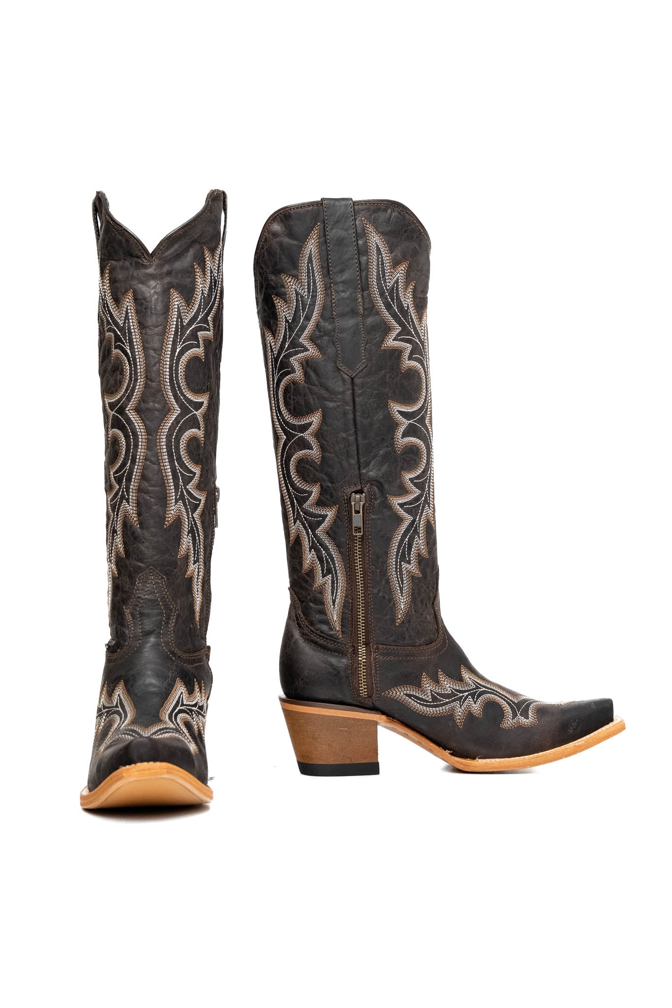 Renata Tall Snip Toe Cowgirl Boot