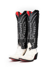 Bianca Tall Red Bottom Cowhide Snip Toe Cowgirl Boot Size 7 Box Q7