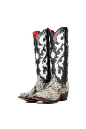 Emely Midi Cowhide Red Bottom Snip Toe Cowgirl Boot Size 6 Box OW54