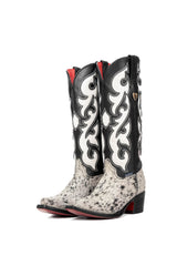 Emely Midi Cowhide Red Bottom Snip Toe Cowgirl Boot Size 5.5 Box OW52