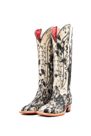 Women's Tall Red Bottom Square Toe Cowgirl Boot Size 6.5 Box PW4