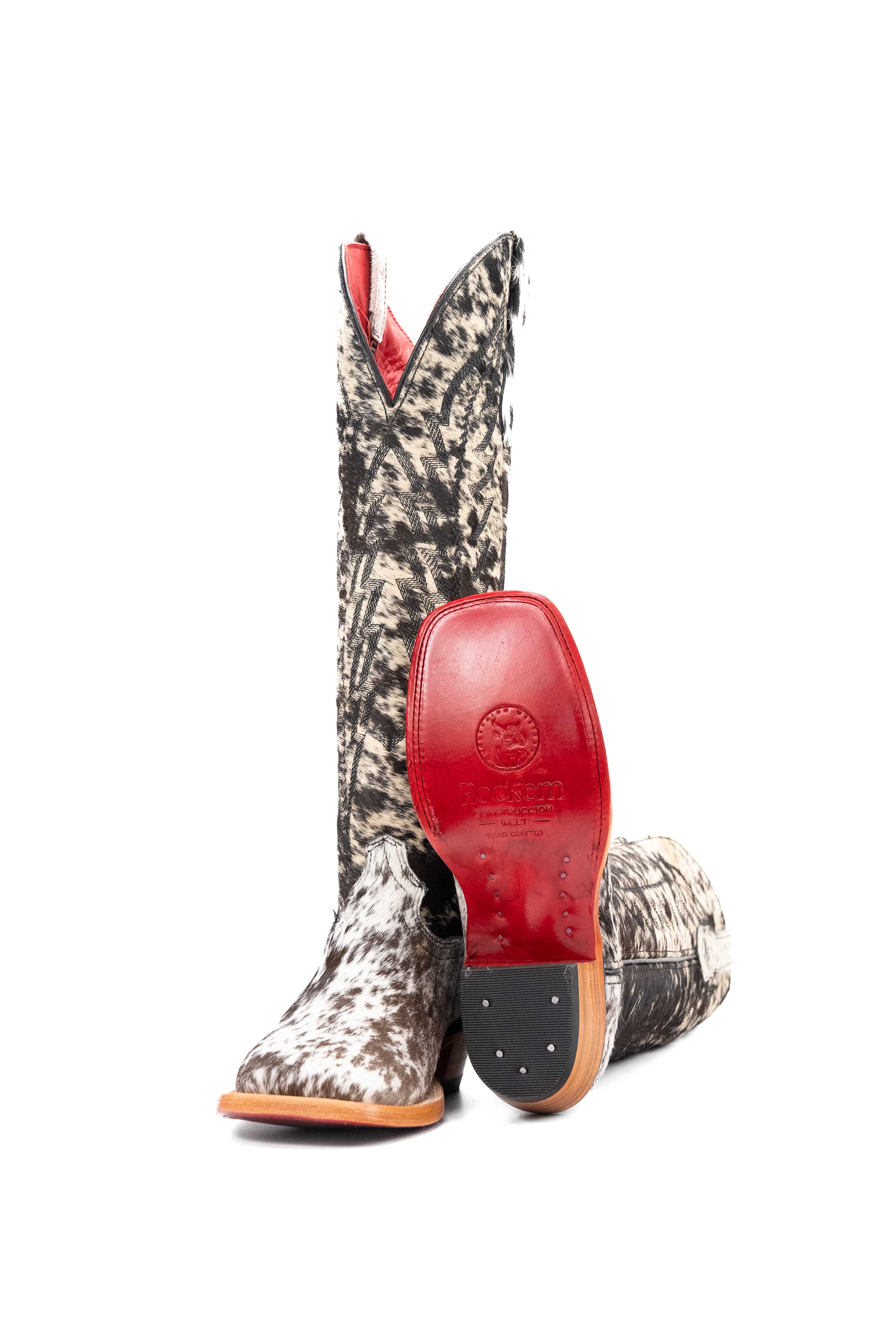 Women's Tall Red Bottom Square Toe Cowgirl Boot Size 7 Box PW10