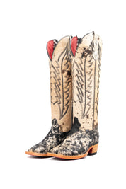 Women's Tall Red Bottom Square Toe Cowgirl Boot Size 7 Box PW11