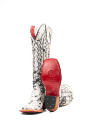 Women's Tall Red Bottom Square Toe Cowgirl Boot Size 7.5 Box PW13