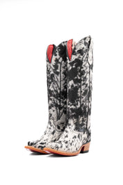 Women's Tall Red Bottom Cowhide Snip Toe Cowgirl Boot Size 6 Box PW32