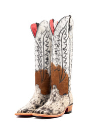Women's Tall Red Bottom Square Toe Cowgirl Boot Size 8 Box PW18