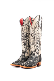 Women's Tall Red Bottom Square Toe Cowgirl Boot Size 6 Box PW3