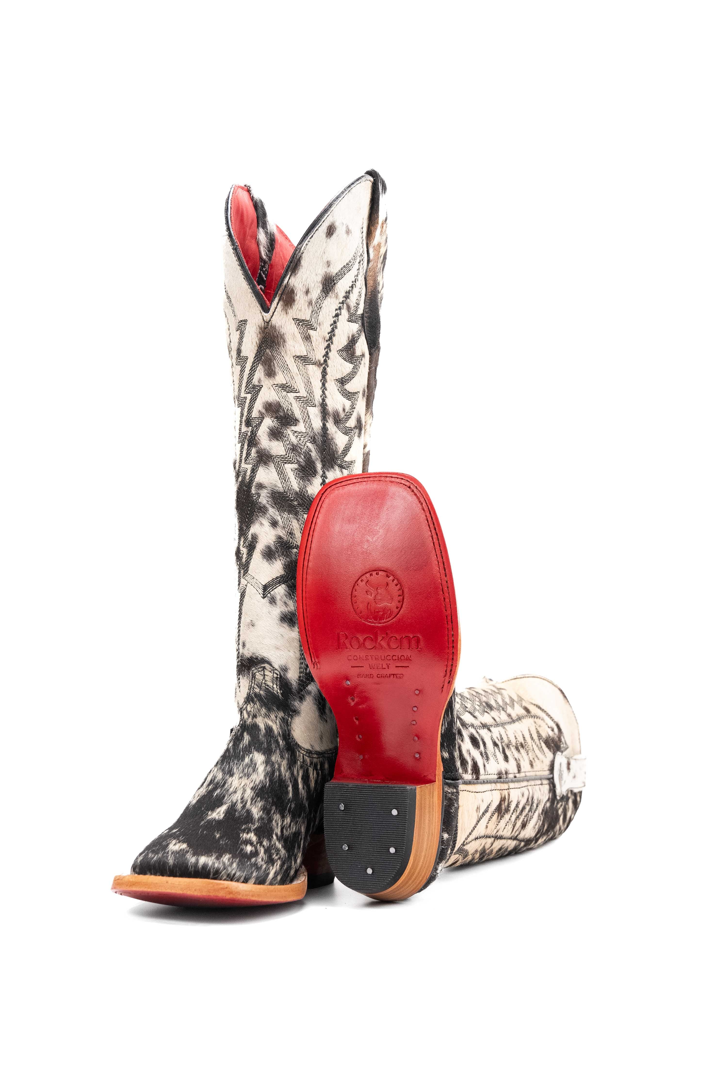 Women's Tall Red Bottom Square Toe Cowgirl Boot Size 6 Box PW3