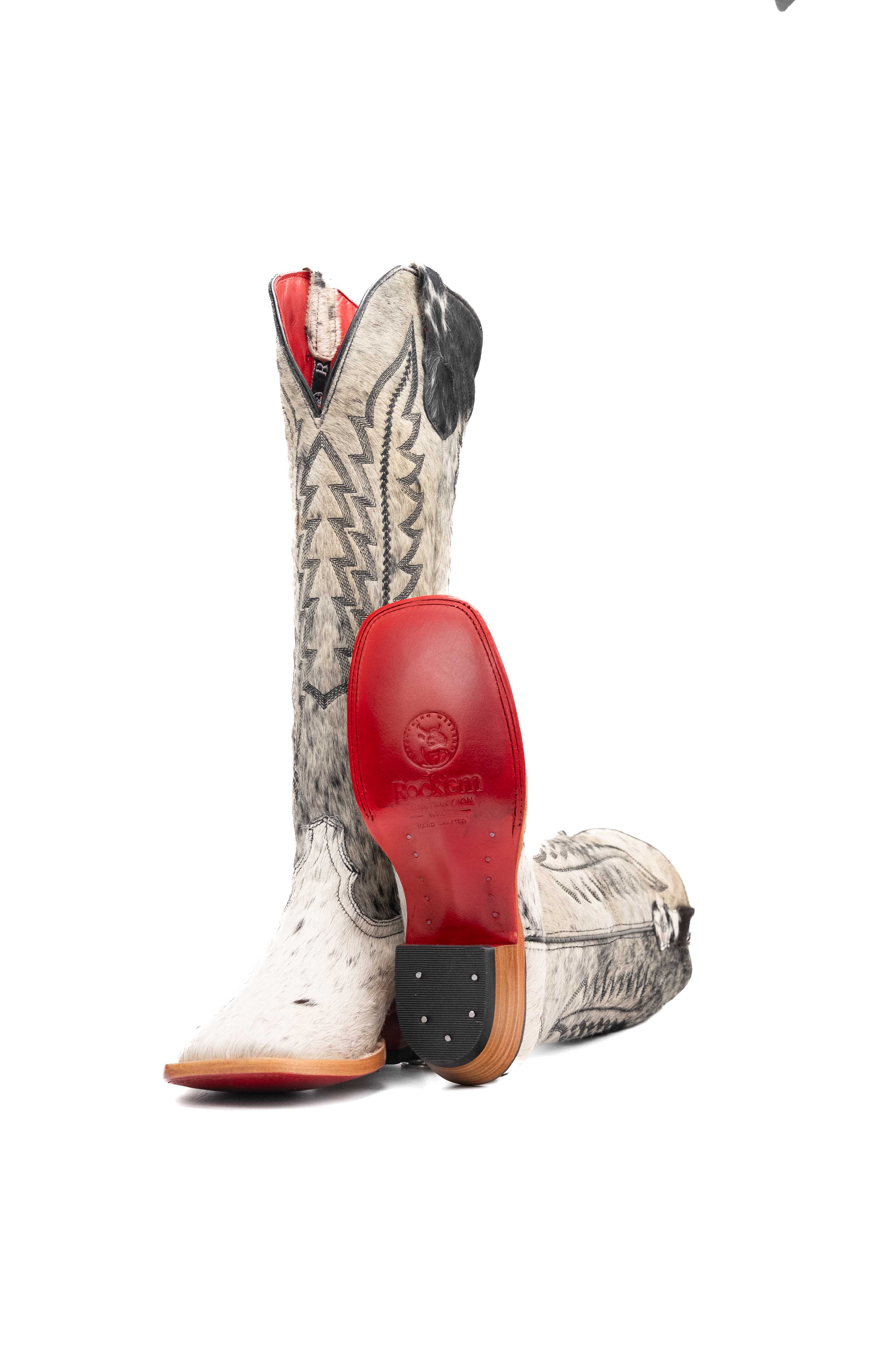 Women's Tall Red Bottom Square Toe Cowgirl Boot Size 9 Box PW28