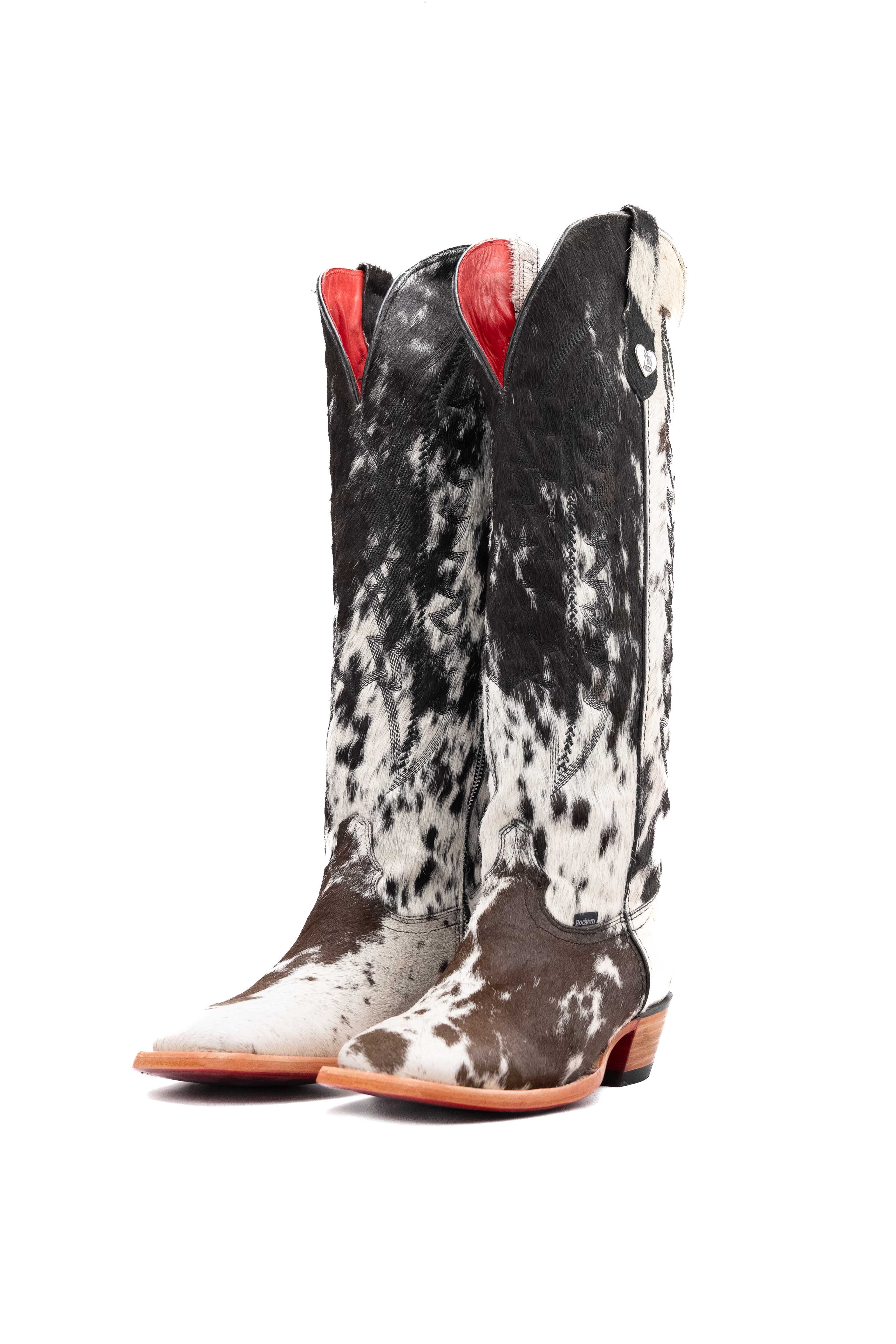 Women's Tall Red Bottom Square Toe Cowgirl Boot Size 10 Box PW30