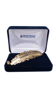 Montana Hat Feathers States (4.59"x0.89")