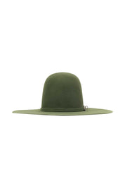 Rock'em 4X Olive Green Open Crown Felt Cowboy Hat