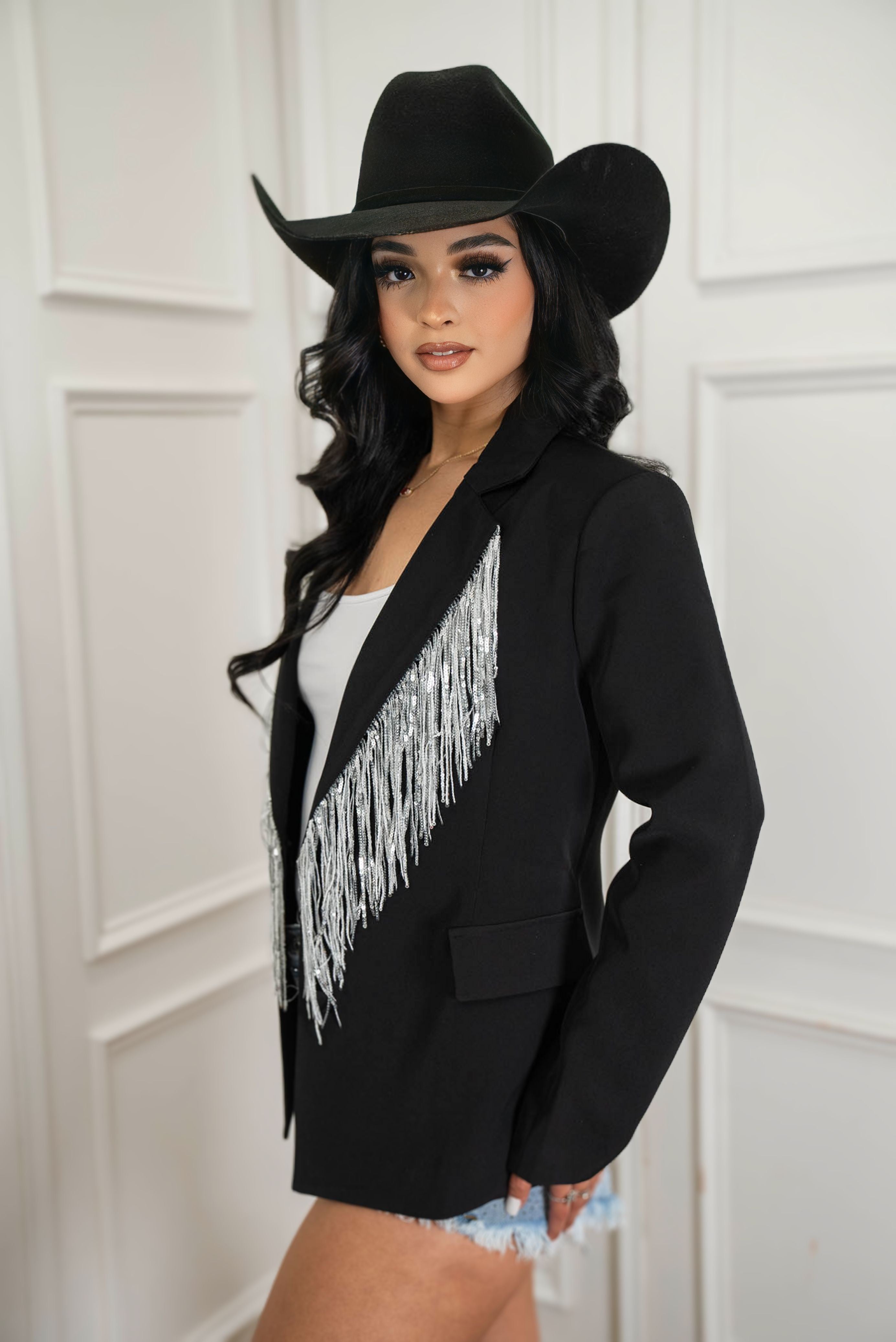 Fringe Blazer Jacket JJ