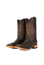 Andersen Python Exotic Square Toe Cowboy Boot