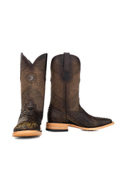 Andersen Python Exotic Square Toe Cowboy Boot
