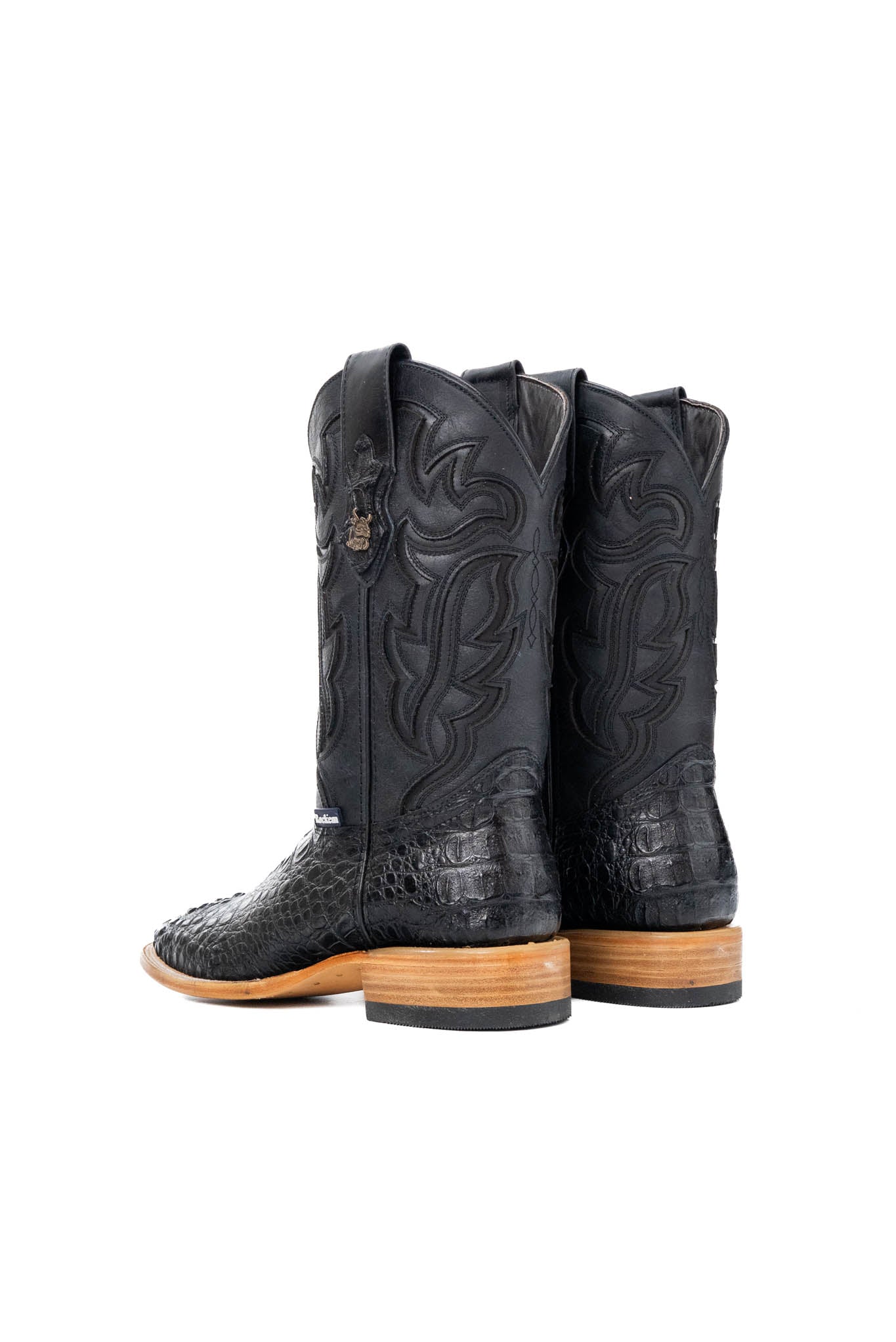 Bruce Caiman Hornback Square Toe Cowboy Boot