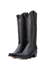 Hibiscus Flor Tall Snip Toe Cowgirl Boot