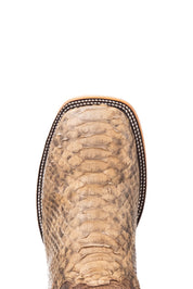 Andersen Python Exotic Square Toe Cowboy Boot