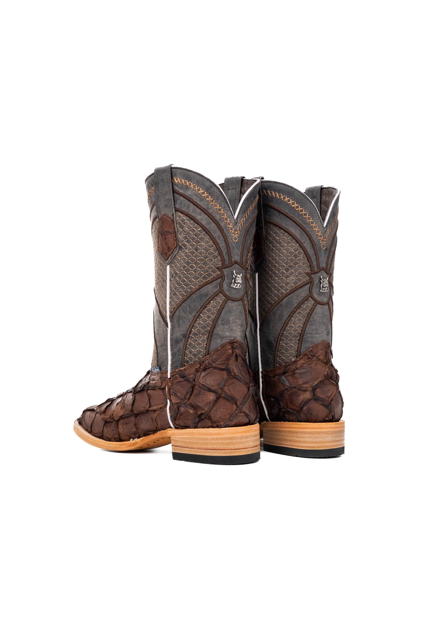 Jones Pirarucu Exotic Square Toe Cowboy Boot