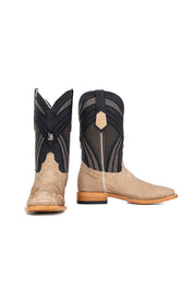 Monroe Python Exotic Square Toe Cowboy Boot