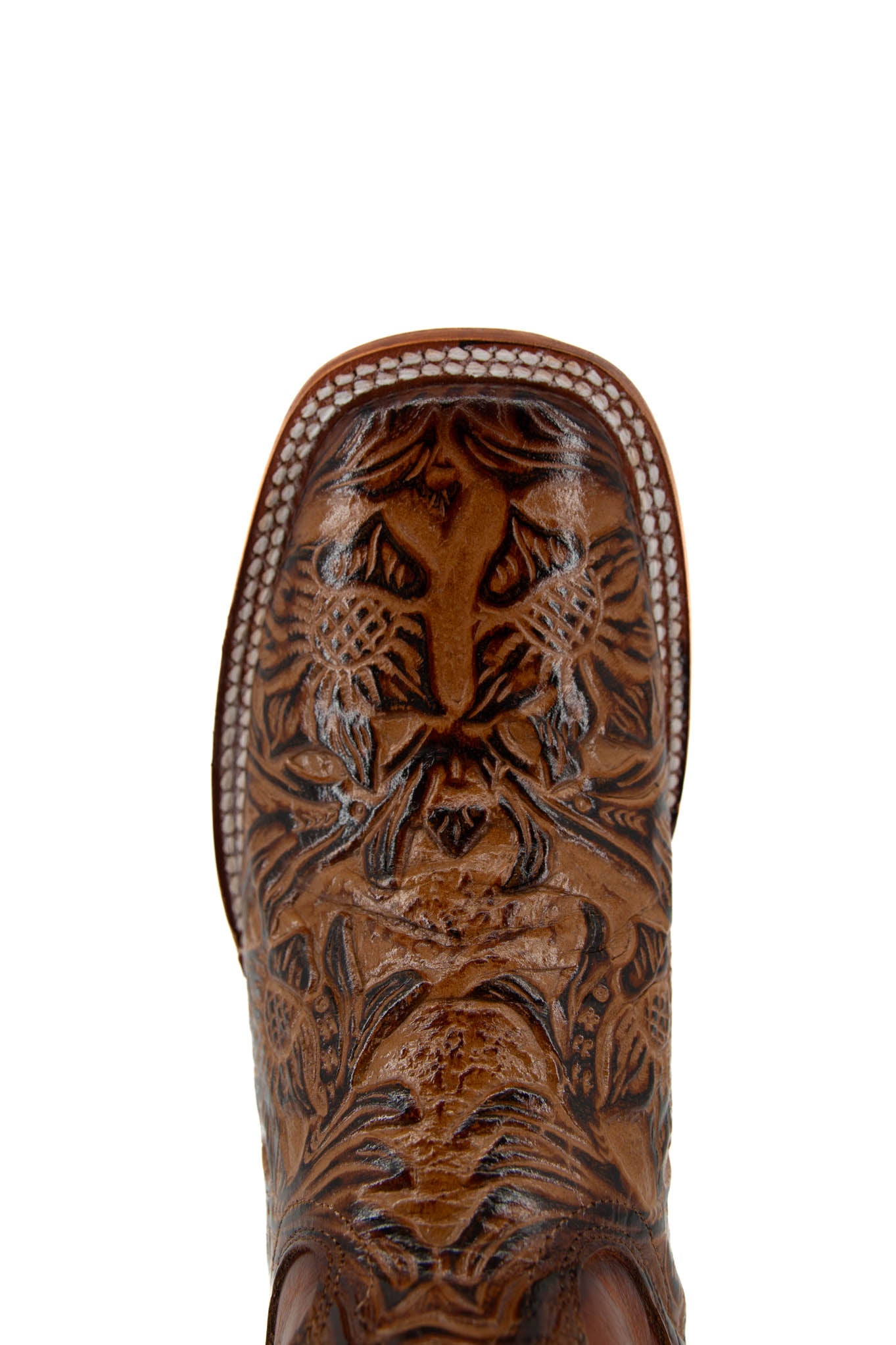 455 Paraiso Cincelado Square Toe Cowgirl Boot