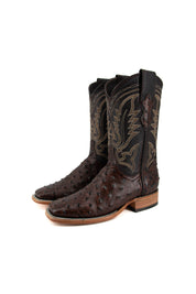 Women's Imit. Avestruz Cowgirl Boot