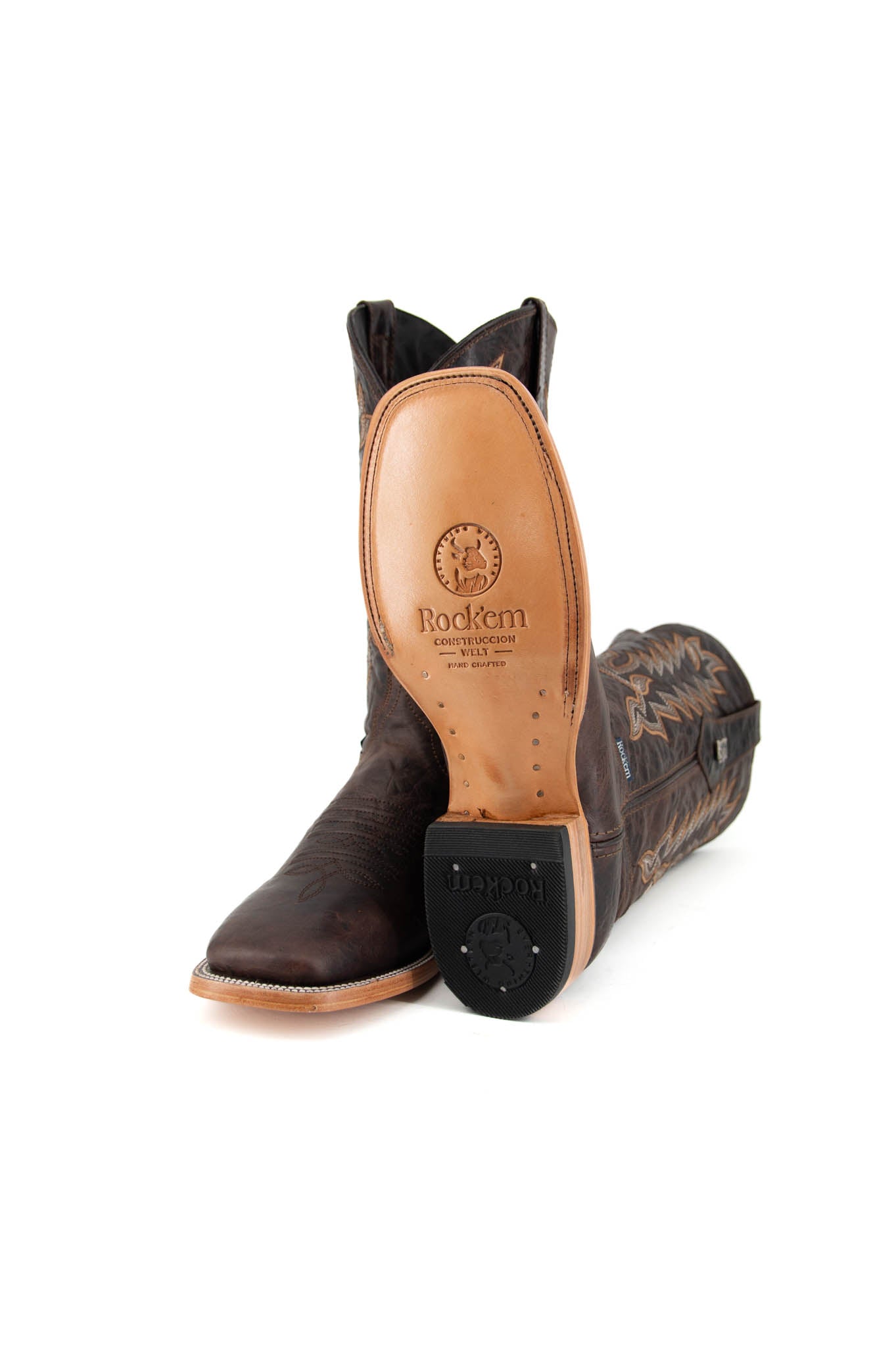 Palmitas Cedro Square Toe Cowboy Boot