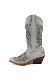 Flora Snip Toe Cowgirl Boot