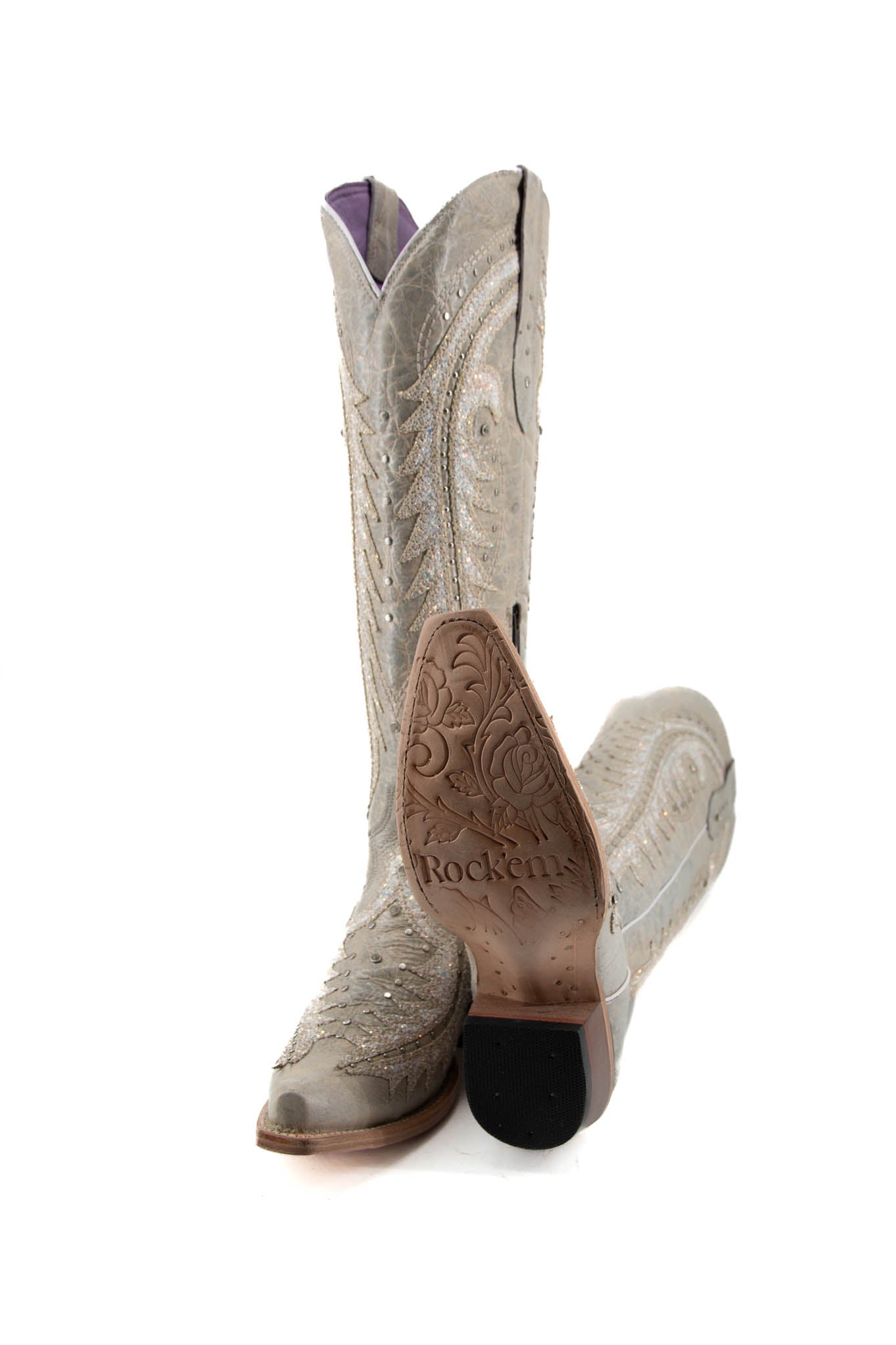 Amanda Tall Snip Toe Cowgirl Boot