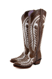 Amanda Tall Snip Toe Cowgirl Boot