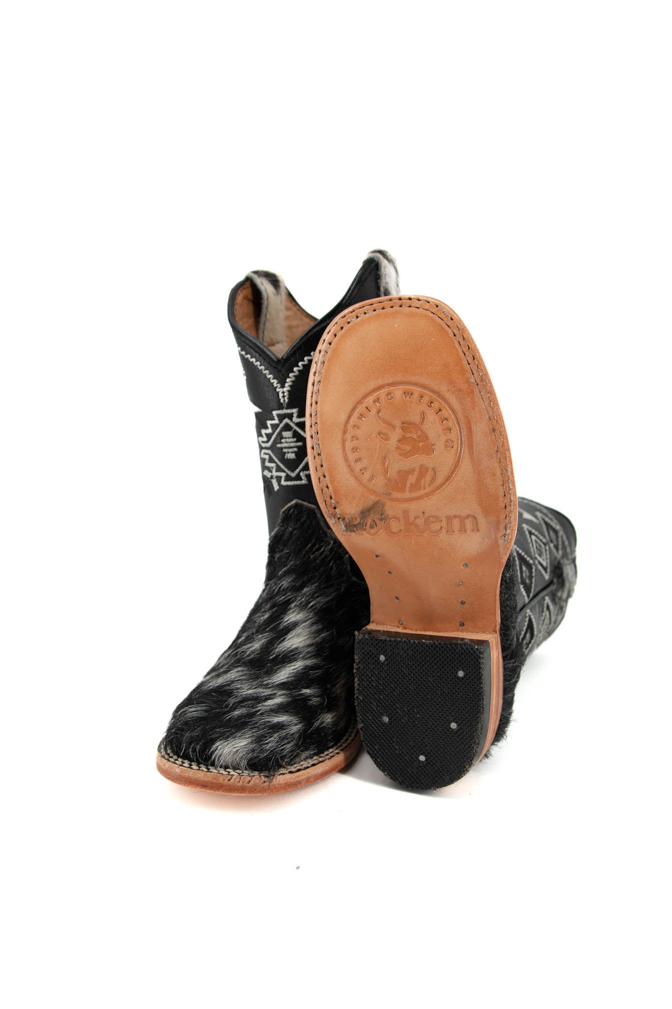 Little Kids Cowhide Boots