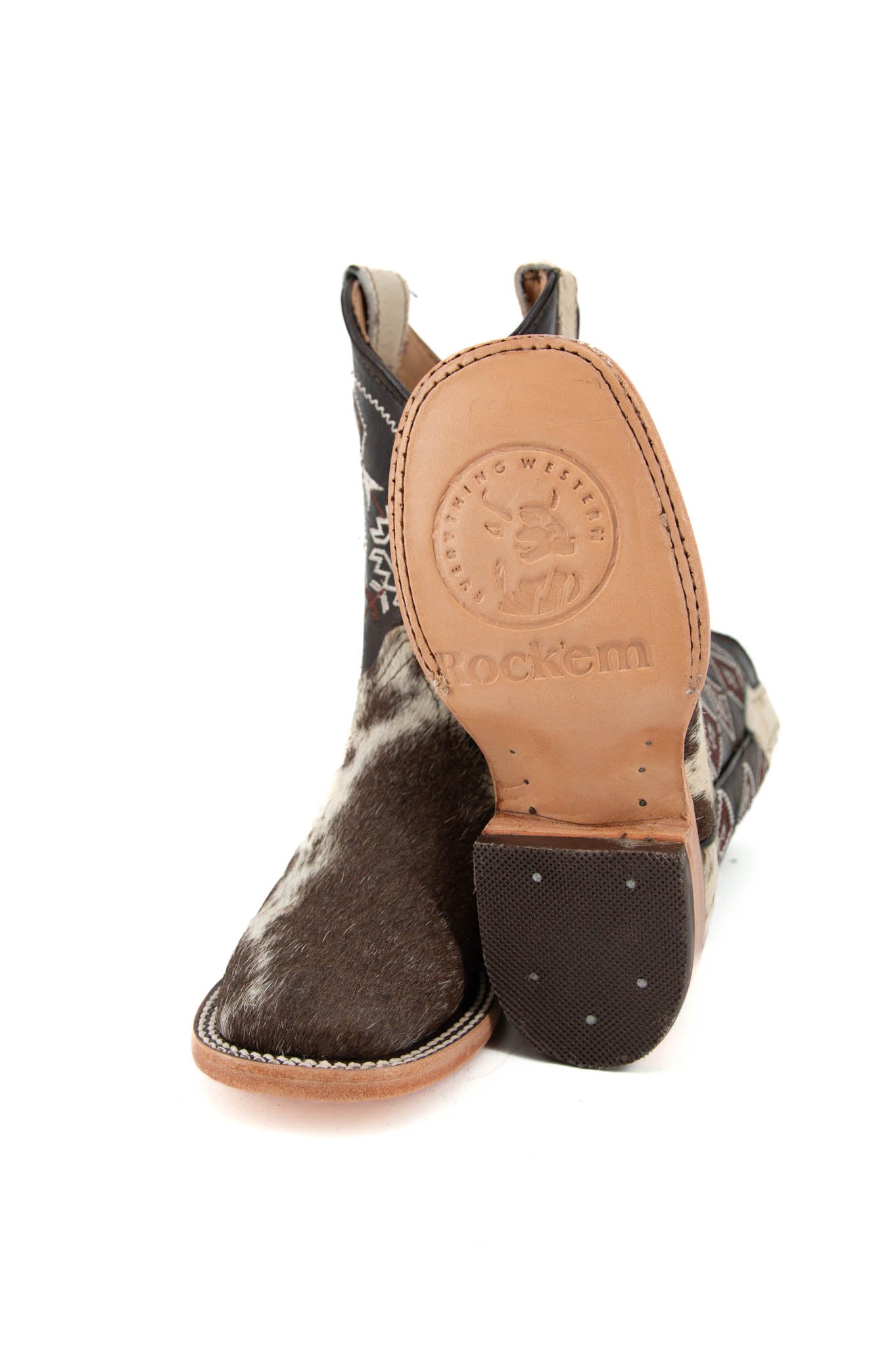 Little Kids Cowhide Boots