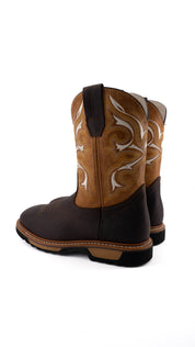 Rock'em Big Ranch Cafe/Miel NON-STEEL TOE Work Boot