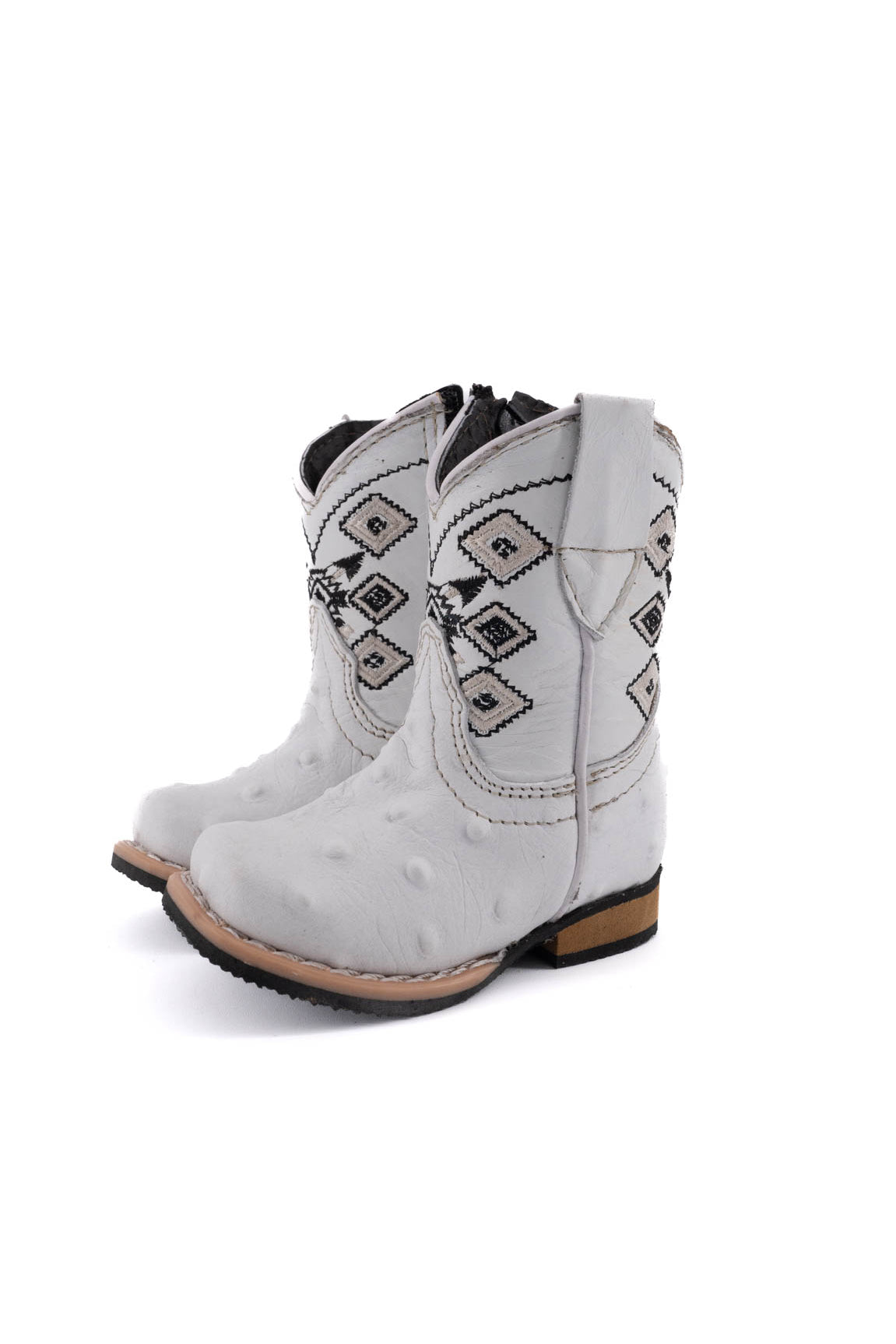 Baby Rodeo Ostrich Cowboy Boots