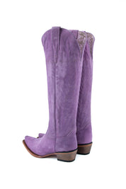 Georgina Gamuza Pastels Tall Snip Toe Cowgirl Boot