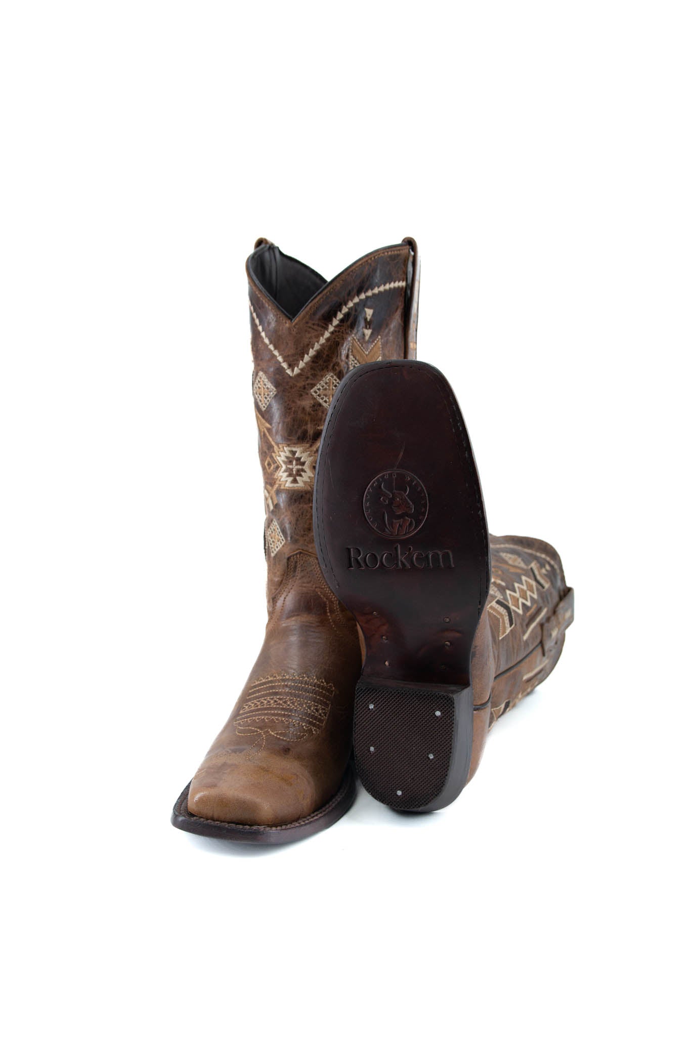 Azteck Frontier Cowgirl Boots