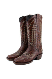 Rosario Cater/Tabaco Frontier Cowgirl Boots