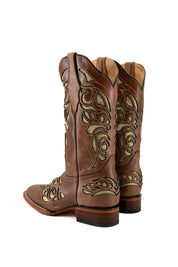 Fatima Square Toe Cowgirl Boot