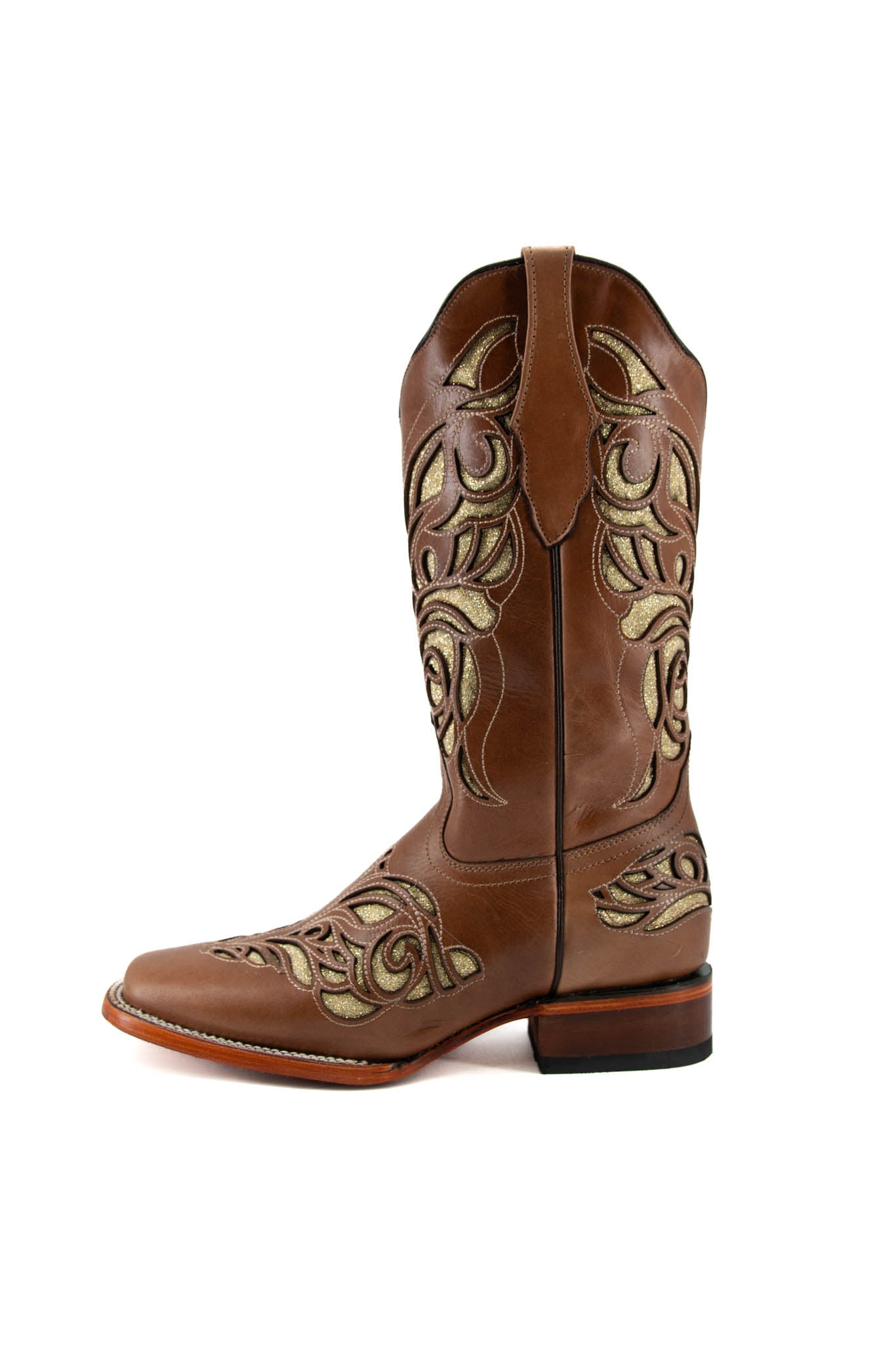 Fatima Square Toe Cowgirl Boot