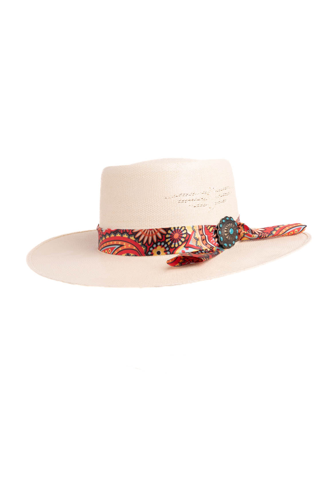 Daisy Boater Kids Straw Hat