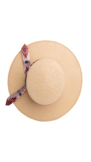 Daisy Boater Kids Straw Hat