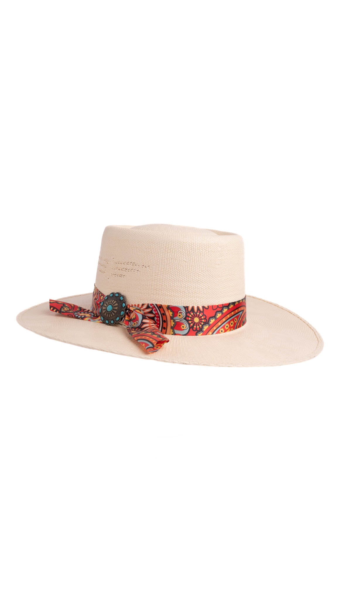 Daisy Boater Kids Straw Hat