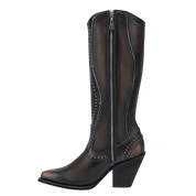 Cuadra CC260 LD Zipper & Woven & Studs Snip Toe