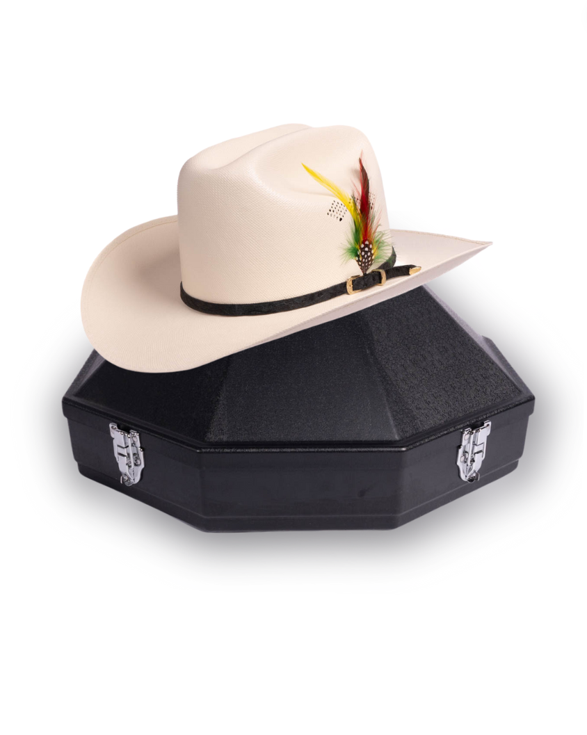 Rock'em Sinaloa 1000X Fino Straw Hat & Hat Case