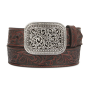 Ariat Women's Tooled Rhinestone Cowgirl Belt