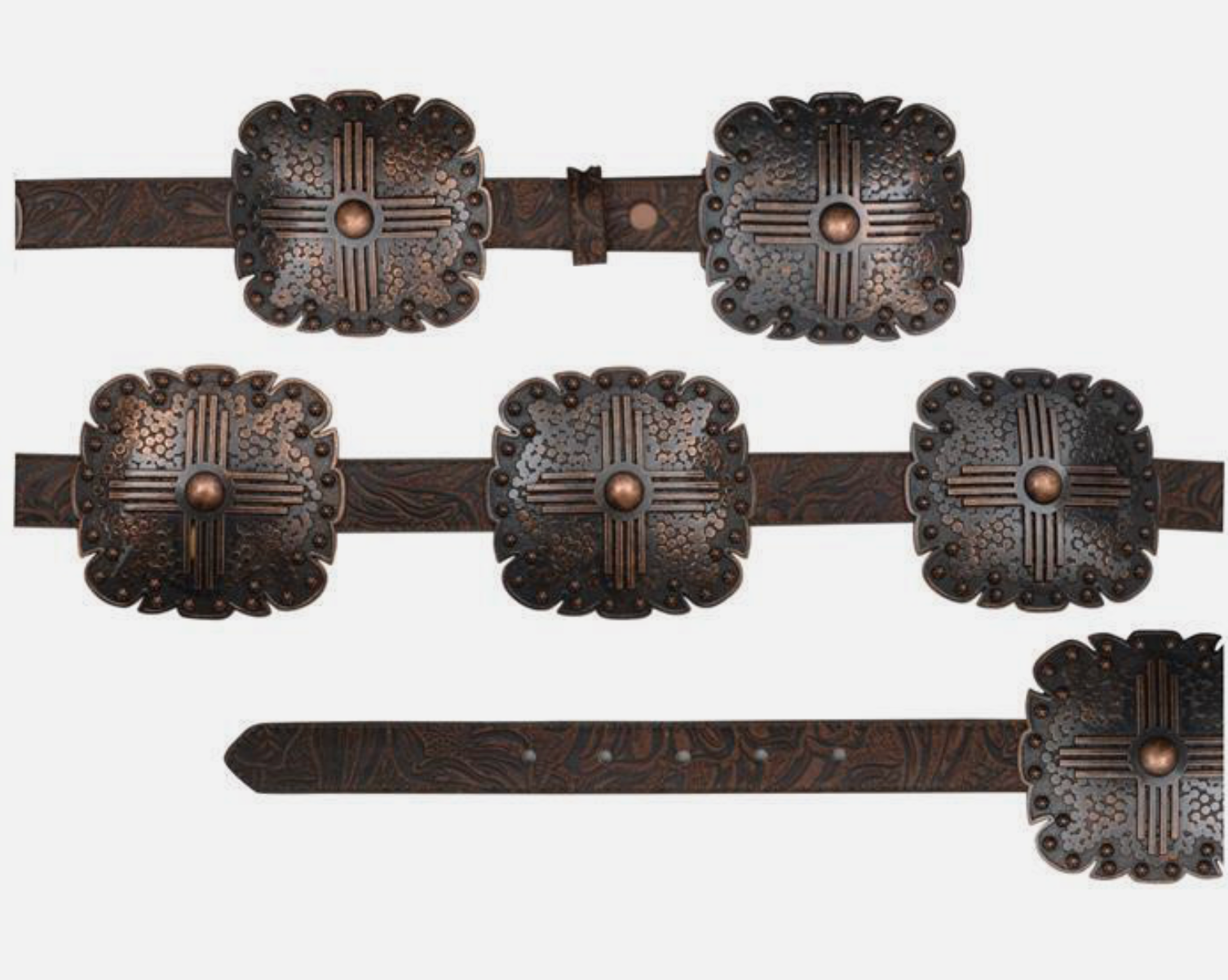 Cintura western Donna Aztec Concho Brown di Angel Ranch - S Cintura western Donna Aztec Concho Brown di Angel Ranch - S
